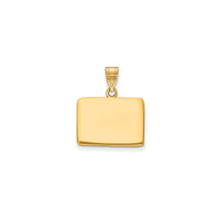 Plain Colorado State Pendant (14K)