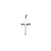 Cross Cz Pendant (Silver)