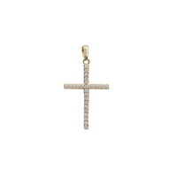 Double Sided Cross Pendant (14K)