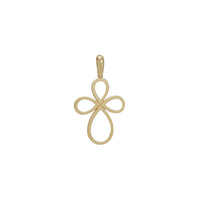 Infinity Cross Pendant (14K)