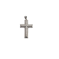 Iced-Out Cross Pendant (Silver)