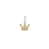 Zirconia Crown Pendant (Silver)