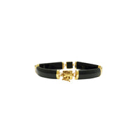 Black Jade Bracelet (14K)