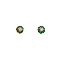 Flower Stud Earring (14K)