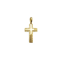 Bedrock Cross Pendant (14K)