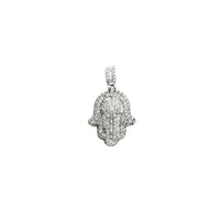 Diamond Hamsa Pendant (14K)
