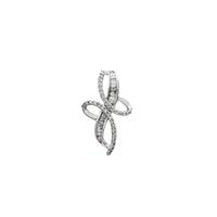 White Gold Diamond Pendant (10K)