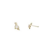 Dinosaur Stud Earrings (14K)
