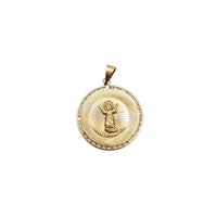 Round Shaped Divine Child Pendant (14K)