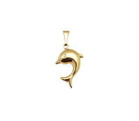 Dolphin Pendant (14K)