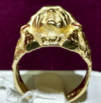 Dragon Head Men's Ring (14K) - Lucky Diamond 恆福珠寶金行 New York City 169 Canal Street 10013 Jewelry store Playboi Charlie Chinatown @luckydiamondny 2124311180