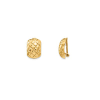 Non-Pierced Omega Back Earring (14K)