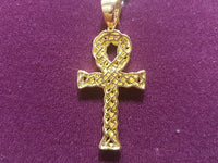 Iced-Out Cubanlink Ankh Pendant Silver - Lucky Diamond 恆福珠寶金行 New York City 169 Canal Street 10013 Jewelry store Playboi Charlie Chinatown @luckydiamondny 2124311180