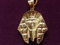 Iced-Out Pharaoh Bust Pendant 10K - Lucky Diamond 恆福珠寶金行 New York City 169 Canal Street 10013 Jewelry store Playboi Charlie Chinatown @luckydiamondny 2124311180