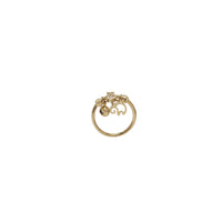 Dangling Charms Ring (14K)