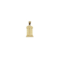 Elephant & Columns Pendant (14K)
