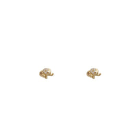 Elephant Stud Earrings (14K)