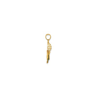 Enamel Golf Ball Pendant (14K)