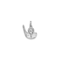 Enamel Golf Club and Ball Pendant (Silver)