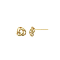 Love Knot Stud Earrings (14K)