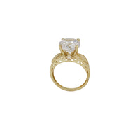 Zirconia Engagement Ring (14K)
