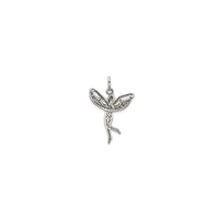 Antiqued Fairy Pendant (Silver)