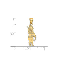 Fireman with Hose Pendant (14K)
