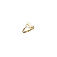 Flower Cz Ring (14K)