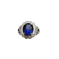 Tanzanite Cocktail Lady Ring (Silver)