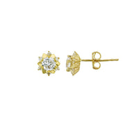 Flower Earrings(14K)