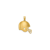 Football and Helmet Pendant (14K)