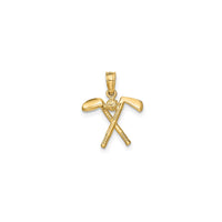 Golf Club with Ball Pendant (14K)