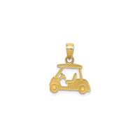 Golf Club Car Pendant (14K)