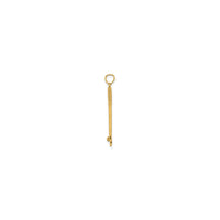 Golf Club with Ball Pendant (14K)