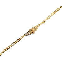 Heart Shape Guadalupe Bracelet (14K).