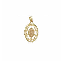 Oval Shape Guadalupe Pendant (14K)