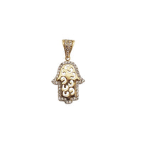 Tomoe Hamsa Pendant (14K)