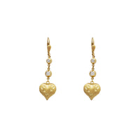 Dangling Heart Earring (14K)