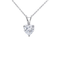 Heart Necklace (Silver)