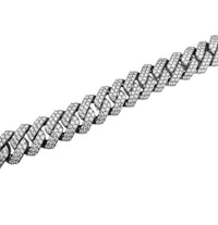 Iced-Out Cuban Chain (Silver)