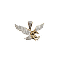 Iced-Out Eagle Pendant (14K)