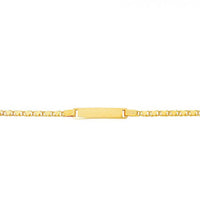 Heart ID Baby Bracelet (14K).