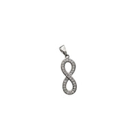 Cubic Zirconia Infinity Pendant (Silver)
