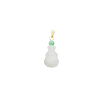 Jade Gourd Pendant (14K)