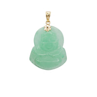 Jade Buddha Pendant (14K)