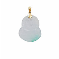 Jade Buddha Pendant (14K)