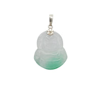 Jade Buddha Pendant (14K)