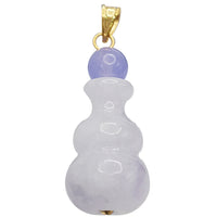 Jade Gourd Pendant (14K)