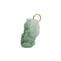 【麒麟】Kirin Jade Pendant (14K)