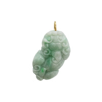 【麒麟】Kirin Jade Pendant (14K)
